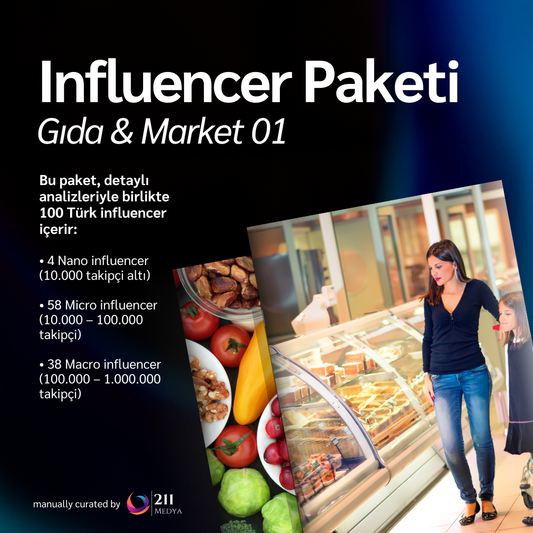 Influencer Pack – Gıda & Market 01