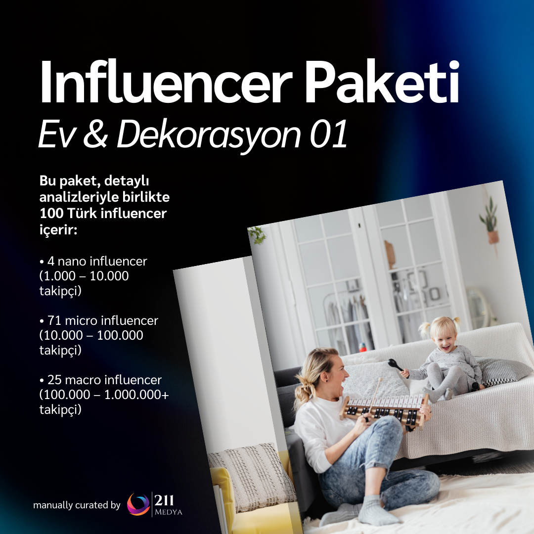 Influencer Pack – Ev & Dekorasyon 01