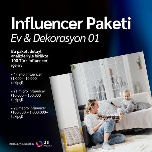 Influencer Pack – Ev & Dekorasyon 01