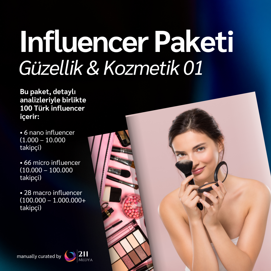 Influencer Pack – Güzellik & Kozmetik 01