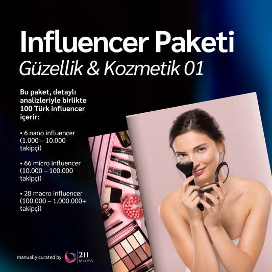 Influencer Pack – Güzellik & Kozmetik 01