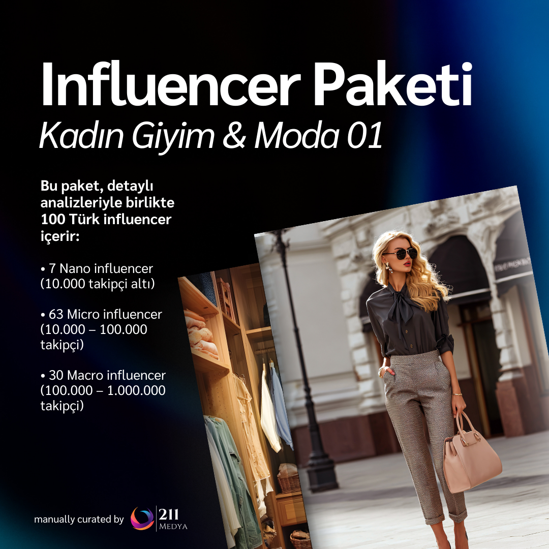 Influencer Pack – Kadın Giyim & Moda 01